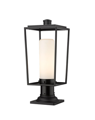 Sheridan 1 Light Outdoor Pier Mounted Fixture in Black (595PHMR-533PM-BK)