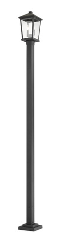 Beacon 2 Light Outdoor Post Mounted Fixture in Black (568PHBS-536P-BK)