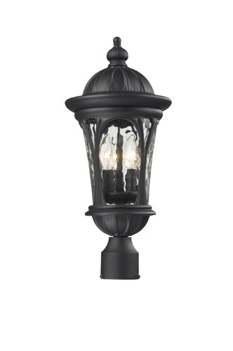 Doma Outdoor Post Light in Black (543PHM-BK)