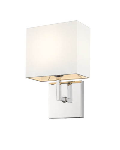 Saxon 1 Light Wall Sconce in Polished Nickel (815-1S-PN)