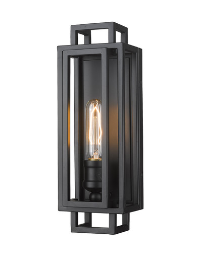 Titania 1 Light Wall Sconce in Matte Black (454-1S-MB)