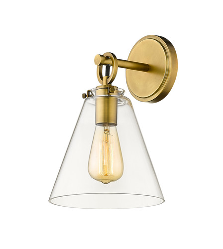 Harper 1 Light Wall Sconce in Rubbed Brass (806-1S-RB)