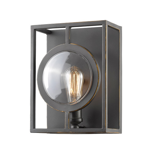 Port 1 Light Wall Sconce in Olde Bronze (448-1S-B-OB)