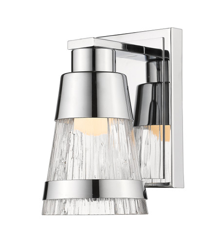 Ethos 1 Light Wall Sconce in Chrome  (1923-1S-CH-LED)