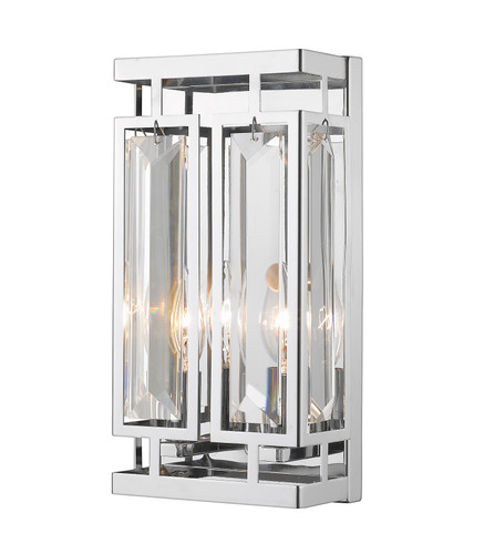 Mersesse 2 Light Wall Sconce in Chrome  (6006-2S-CH)