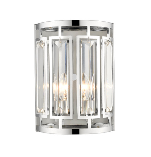 Mersesse 2 Light Wall Sconce in Chrome  (6007-2S-CH)