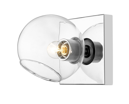 Marquee 1 Light Wall Sconce in Chrome  (455-1S-CH)