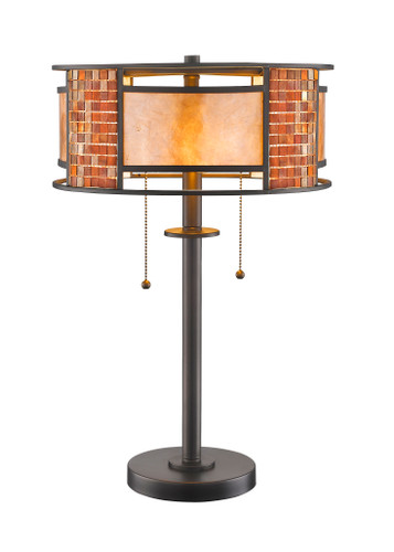 Parkwood 2 Light Table Lamp in Bronze (Z14-55TL)