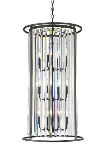 Monarch 12 Light Chandelier in Bronze (439-12BRZ)