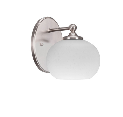 Capri 1 Light Wall Sconce In Brushed Nickel (5911-BN-212)