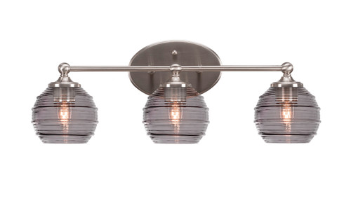 Capri 3 Light Vanity In Brushed Nickel (5913-BN-5112)