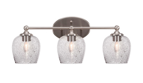 Capri 3 Light Vanity In Brushed Nickel (5913-BN-4812)