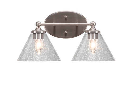 Capri 2 Light Vanity In Brushed Nickel (5912-BN-302)