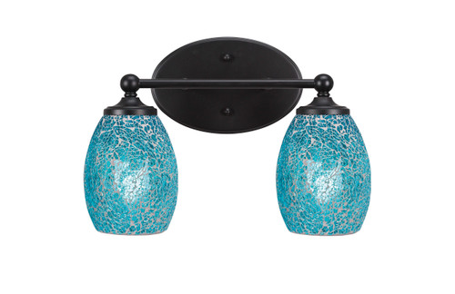 Capri 2 Light Vanity In Matte Black (5912-MB-5055)