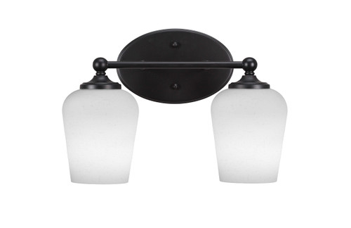 Capri 2 Light Vanity In Matte Black (5912-MB-211)