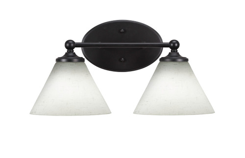 Capri 2 Light Vanity In Matte Black (5912-MB-312)