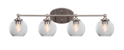 Capri 4 Light Vanity In Brushed Nickel (5914-BN-4102)