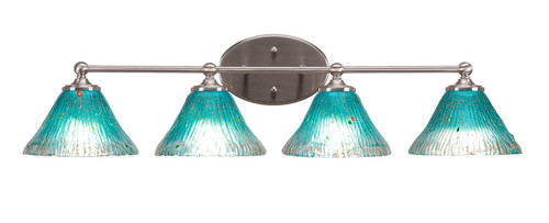 Capri 4 Light Vanity In Brushed Nickel (5914-BN-458)