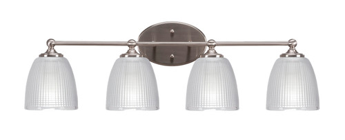 Capri 4 Light Vanity In Brushed Nickel (5914-BN-500)