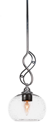 Jazz 1 Light Mini Pendant In Chrome (232-CH-202)