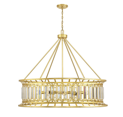 Daintree 10-Light Chandelier in True Gold (1-1946-10-260)