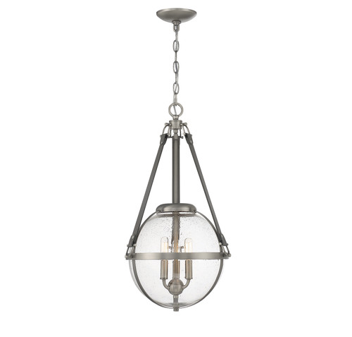 Bozeman 3-Light Pendant in Antique Nickel (7-1837-3-154)