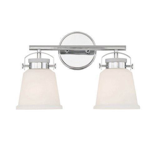 Kaden 2-Light Bathroom Vanity Light in Polished Chrome (8-1627-2-11)