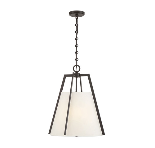 Mansfield 3-Light Pendant in English Bronze (7-1875-3-13)