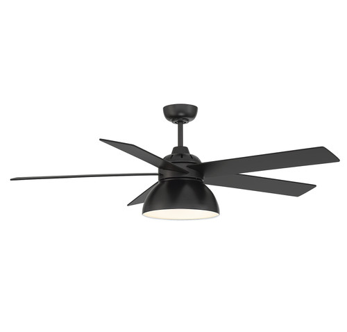 52" LED Ceiling Fan in Matte Black (M2014MBK)