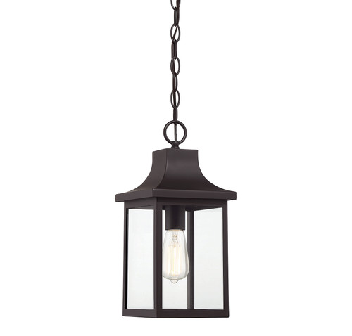 1-Light Outdoor Hanging Lantern in Oil Rubbed Bronze (M50052ORB)
