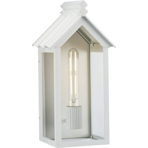 POINT DUME® by Jeffrey Alan Marks for Progress Lighting Dunemere Shelter White Outdoor Wall Lantern with DURASHIELD (P560304-192)