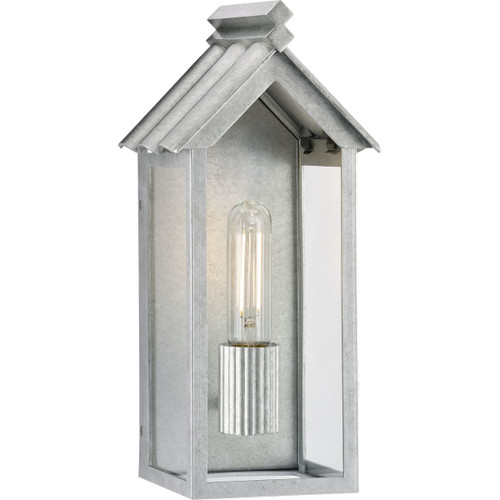 POINT DUME® by Jeffrey Alan Marks for Progress Lighting Dunemere Galvanized Finish Outdoor Wall Lantern with DURASHIELD (P560303-141)