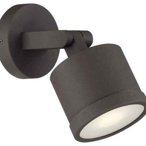 Zone Dual Mount Bronze Outdoor Adjustable LED Spotlight (20341LEDDMGLP-BRZ/FST)
