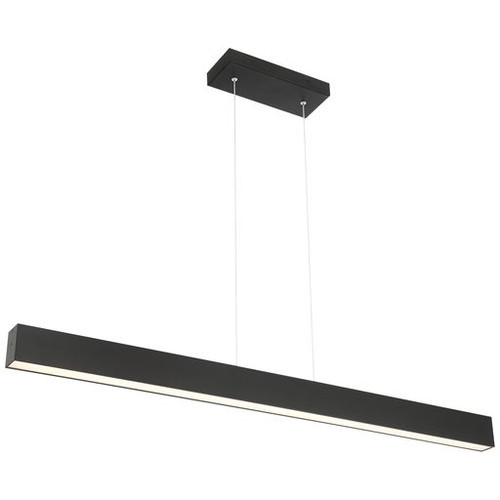 Form Matte Black Dual Voltage LED Linear Pendant (24900LEDD-MBL/ACR)