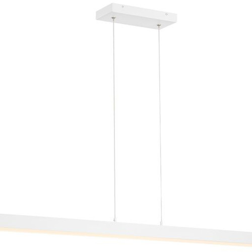 Illume Matte White Dual Voltage LED Pendant (63155LEDD-MWH/ACR)