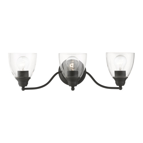 Montgomery 3 Light Vanity In Black (15133-04)