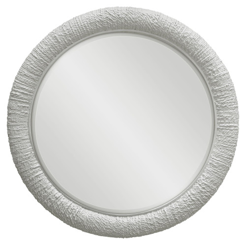 Mariner White Round Wall Mirror (08168)