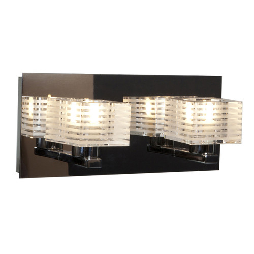 Sophie Chrome 2 Light Vanity (62281-CH/CLFR)