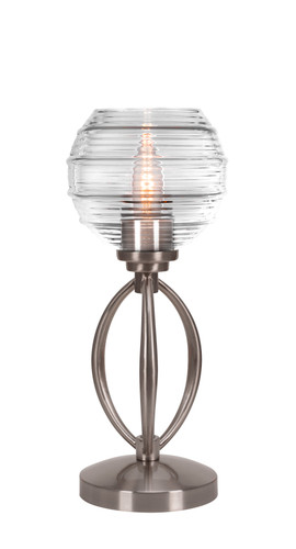Marquise 1 Light Table Lamp In Brushed Nickel (2410-BN-5110)