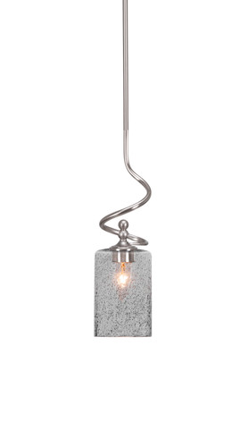 Capri 1 Light Mini Pendant In Brushed Nickel (901-BN-3002)