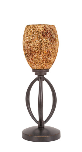 Marquise 1 Light Table Lamp In Dark Granite (2410-DG-4175)