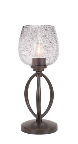 Marquise 1 Light Table Lamp In Dark Granite (2410-DG-4812)