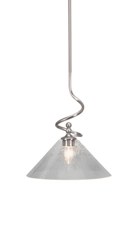 Capri 1 Light Mini Pendant In Brushed Nickel (901-BN-306)