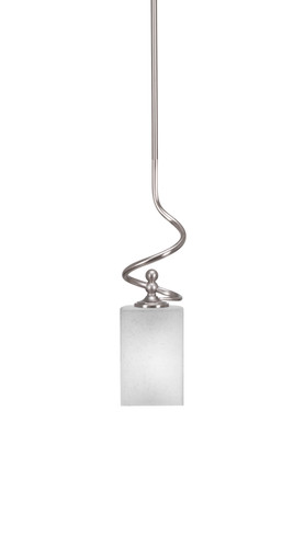 Capri 1 Light Mini Pendant In Brushed Nickel (901-BN-531)