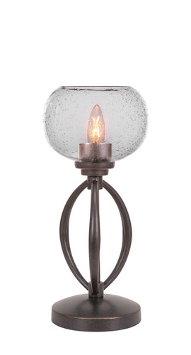 Marquise 1 Light Table Lamp In Dark Granite (2410-DG-202)