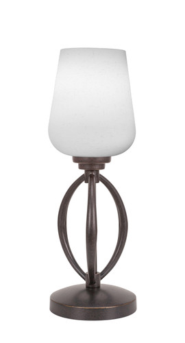 Marquise 1 Light Table Lamp In Dark Granite (2410-DG-211)