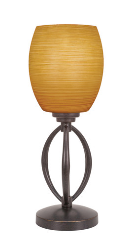 Marquise 1 Light Table Lamp In Dark Granite (2410-DG-625)