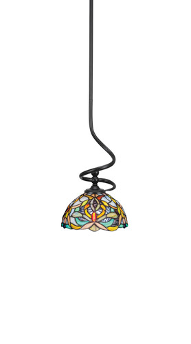 Capri 1 Light Mini Pendant In Matte Black (901-MB-9905)