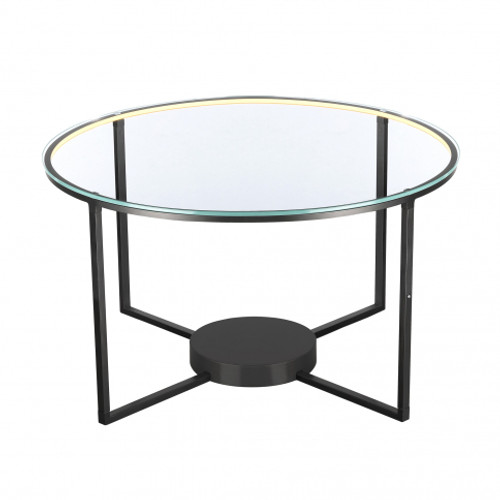 Tavola LED End Table In Black (AD32012)