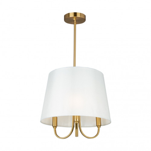 Rhythm 3 Light Pendant In Brushed Gold (SC13330BG)